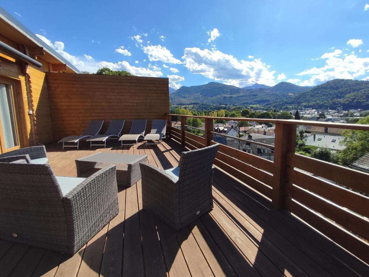 Le Chalet Jacuzzi Et Detente 4 Etoiles บาญเญอ-เดอ-บีกอร์ ภายนอก รูปภาพ