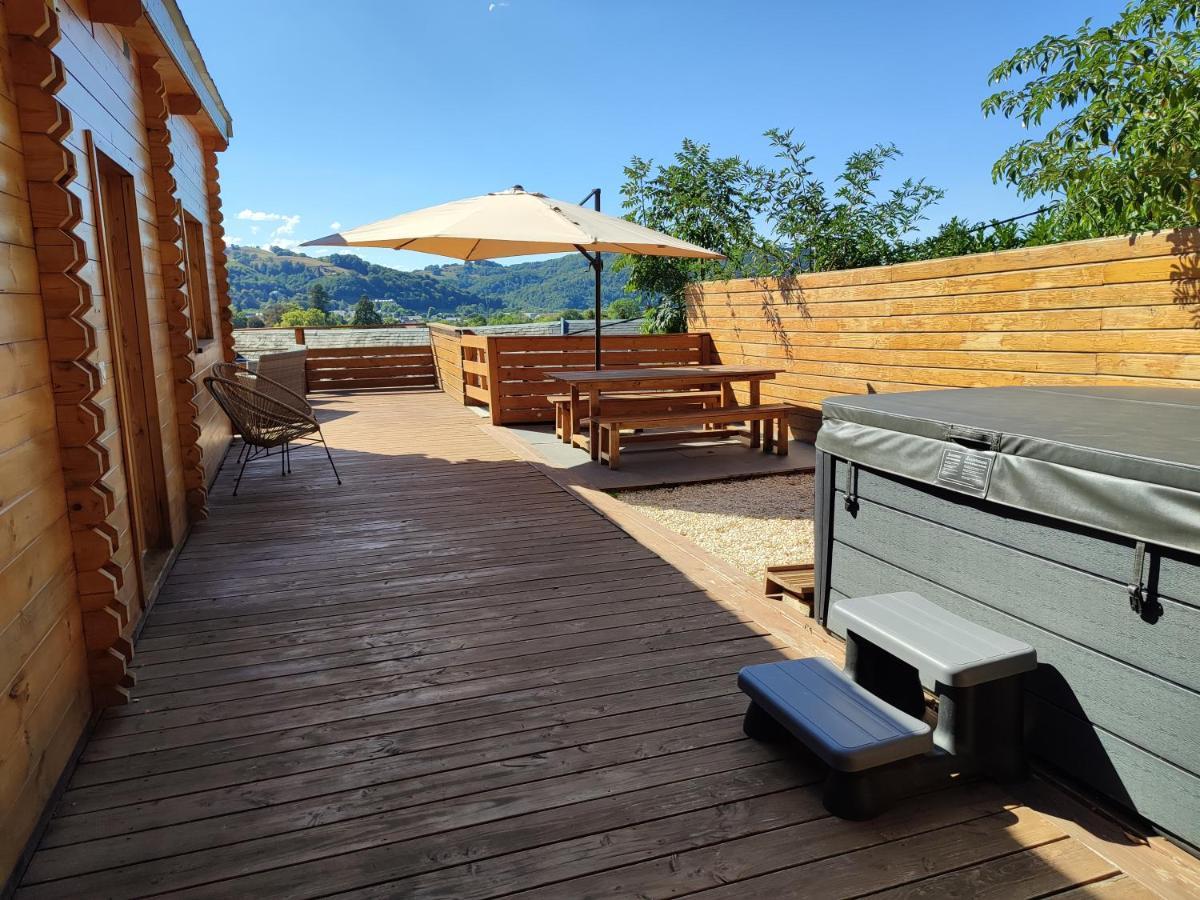 Le Chalet Jacuzzi Et Detente 4 Etoiles บาญเญอ-เดอ-บีกอร์ ภายนอก รูปภาพ