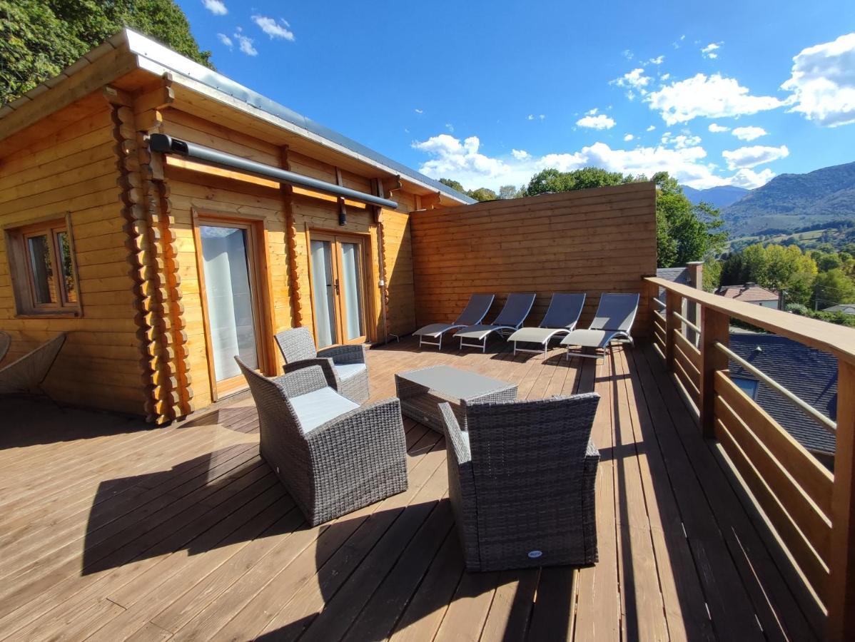 Le Chalet Jacuzzi Et Detente 4 Etoiles บาญเญอ-เดอ-บีกอร์ ภายนอก รูปภาพ